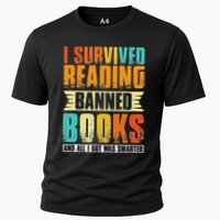 Funny I Survived Reading Banned Books And All I Got Was Smarter Performance Shirt
