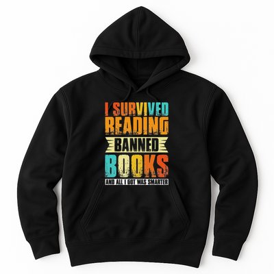 Funny I Survived Reading Banned Books And All I Got Was Smarter Hoodie