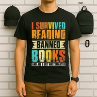 Funny I Survived Reading Banned Books And All I Got Was Smarter T-Shirt