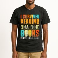 Funny I Survived Reading Banned Books And All I Got Was Smarter Tall T-Shirt