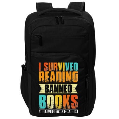 Funny I Survived Reading Banned Books And All I Got Was Smarter Impact Tech Backpack