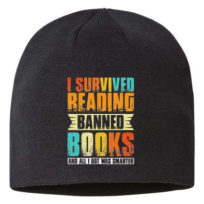 Funny I Survived Reading Banned Books And All I Got Was Smarter Sustainable Beanie
