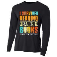 Funny I Survived Reading Banned Books And All I Got Was Smarter Cooling Performance Long Sleeve Crew