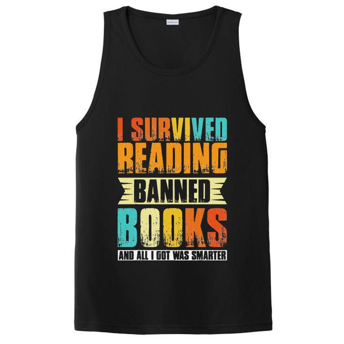 Funny I Survived Reading Banned Books And All I Got Was Smarter PosiCharge Competitor Tank