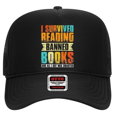 Funny I Survived Reading Banned Books And All I Got Was Smarter Trucker Hat