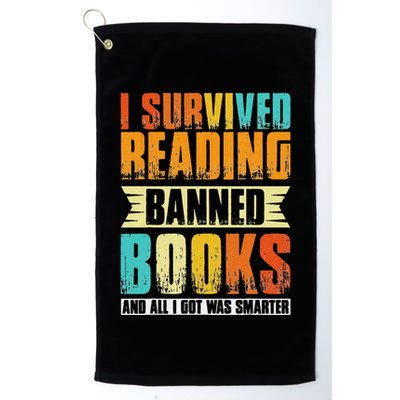 Funny I Survived Reading Banned Books And All I Got Was Smarter Golf Towel