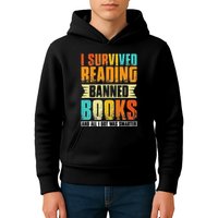 Funny I Survived Reading Banned Books And All I Got Was Smarter Kids Hoodie