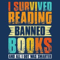 Funny I Survived Reading Banned Books And All I Got Was Smarter Infant Baby Jersey Bodysuit