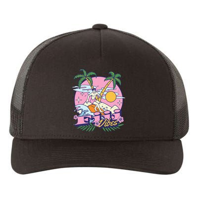 Fiji Islands Souvenir Fiji Yupoong Adult 5-Panel Trucker Hat