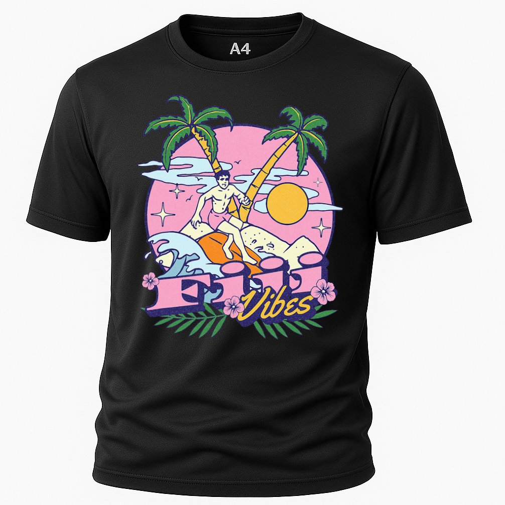 Fiji Islands Souvenir Fiji Cooling Performance Crew T-Shirt