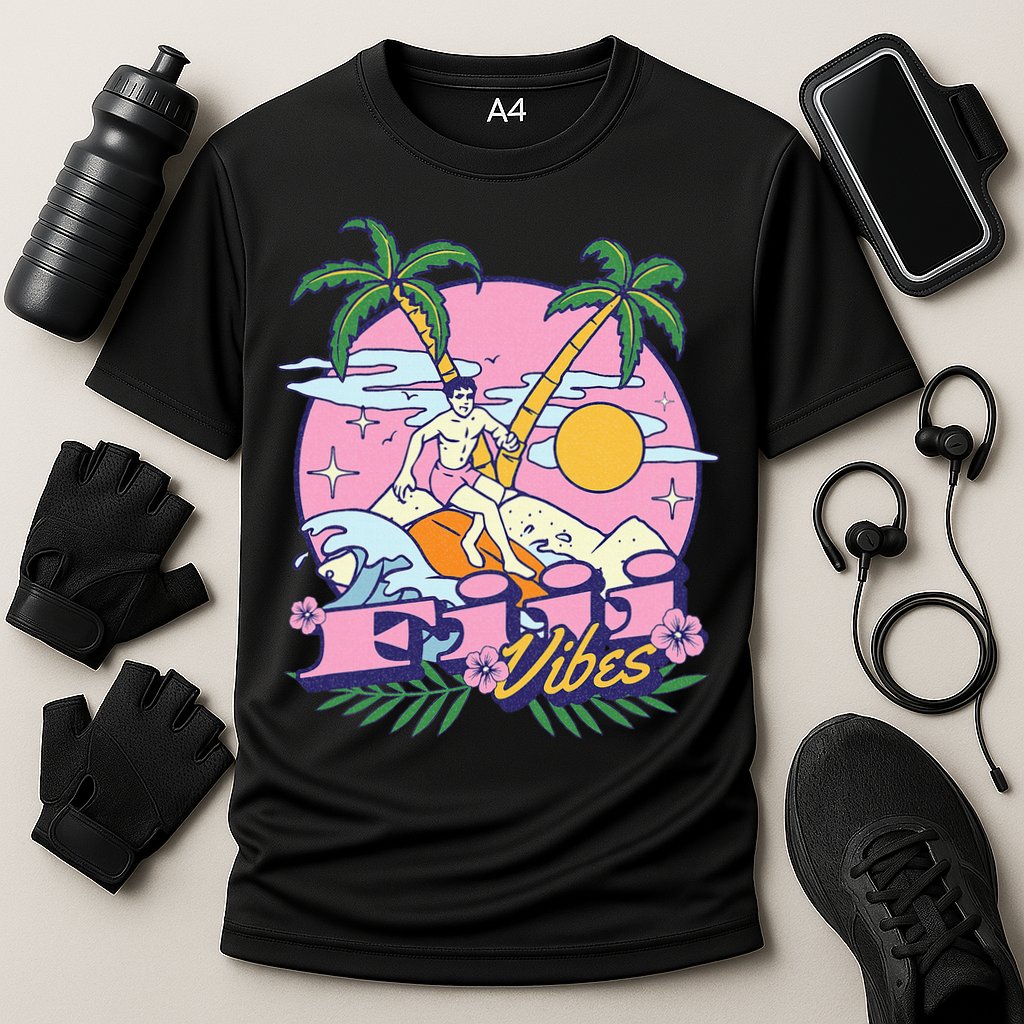 Fiji Islands Souvenir Fiji Cooling Performance Crew T-Shirt