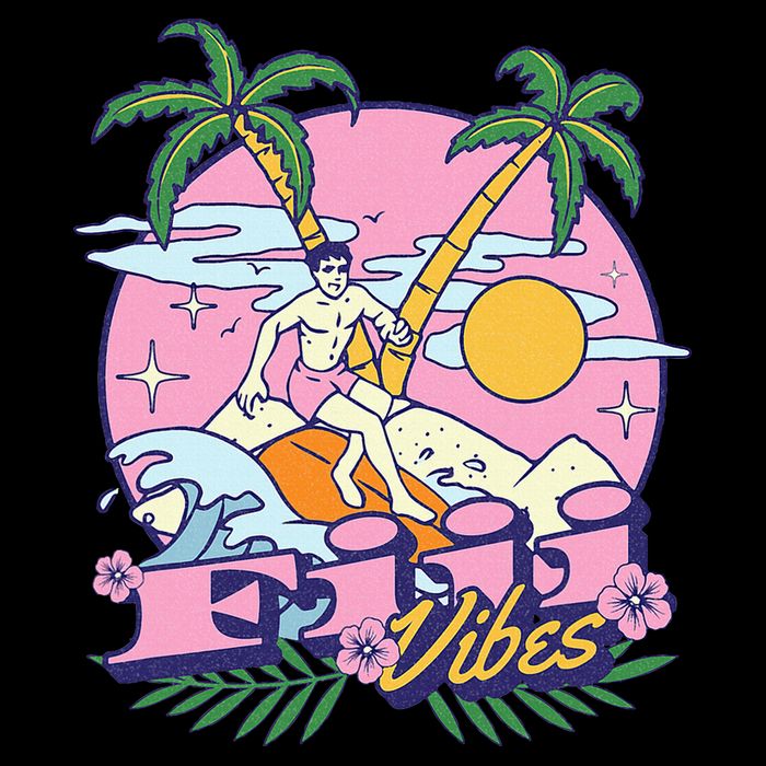 Fiji Islands Souvenir Fiji Cooling Performance Crew T-Shirt