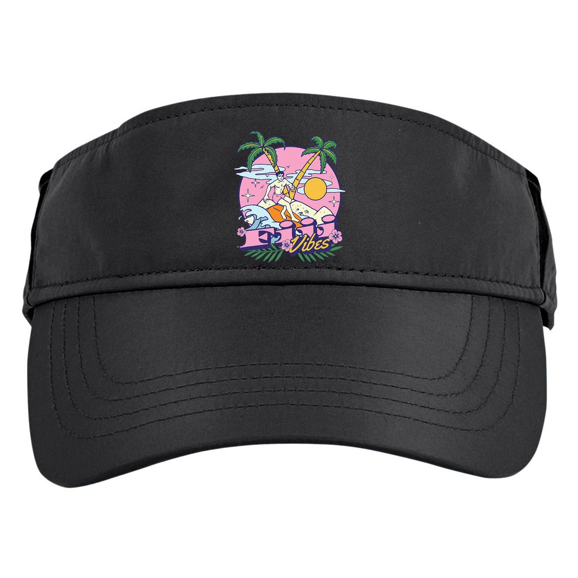 Fiji Islands Souvenir Fiji Adult Drive Performance Visor