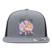 Fiji Islands Souvenir Fiji Flat Bill Trucker Hat