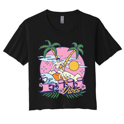 Fiji Islands Souvenir Fiji Crop Top