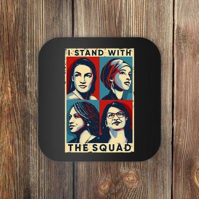 Feminist I Stands With The Squad Aoc Anti Trump Protest Coaster
