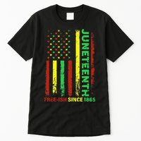 Free Ish Since 1865 With Pan African Flag For Juneteenth Tall T-Shirt
