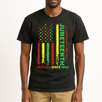 Free Ish Since 1865 With Pan African Flag For Juneteenth Tall T-Shirt
