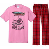 Fripp Island South Carolina Golf Cart Surfer Lowcountry Pajama Set