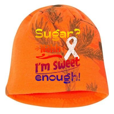 Funny I'm Sweet Enough T1d Diabetes Gift Kati - Camo Knit Beanie