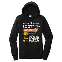 Funny if Scott can't fix it no one can handyman carpenter Women's Pullover Hoodie