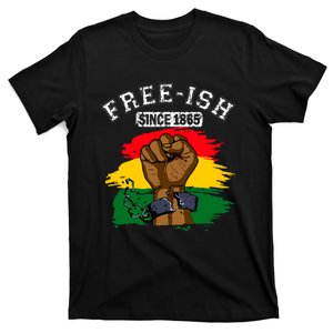 Free Ish Since 1865 Juneteenth Black History Month T-Shirt