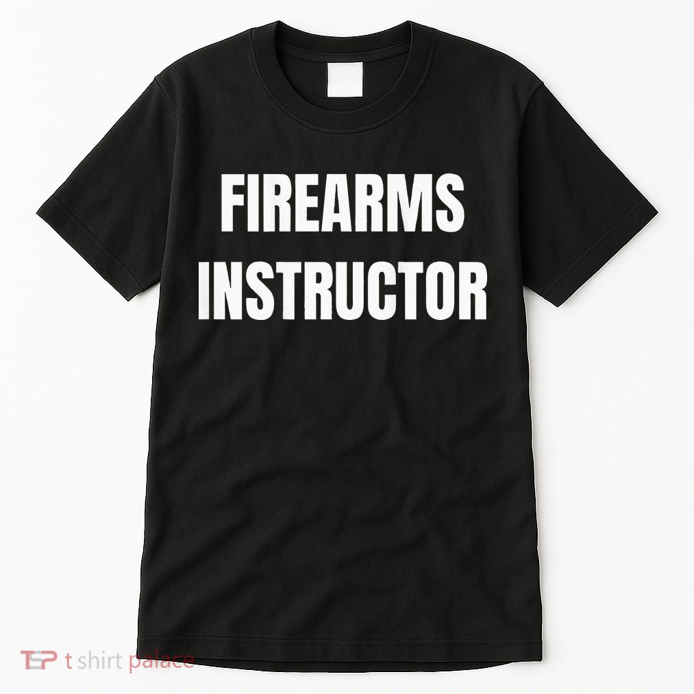 Firearms Instructor Shooting Range Gun Safety Officer Tall T-Shirt