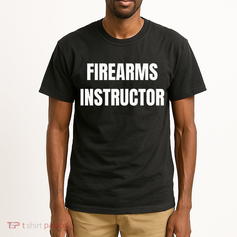 Firearms Instructor Shooting Range Gun Safety Officer Tall T-Shirt