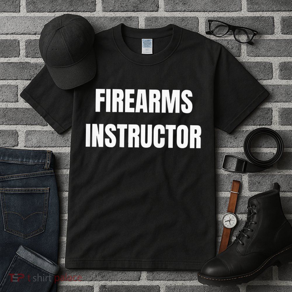 Firearms Instructor Shooting Range Gun Safety Officer Tall T-Shirt