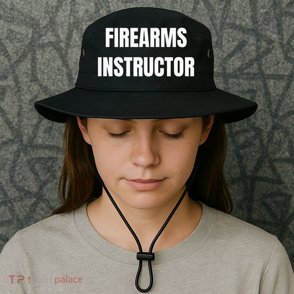 Firearms Instructor Shooting Range Gun Safety Officer Bucket Hat