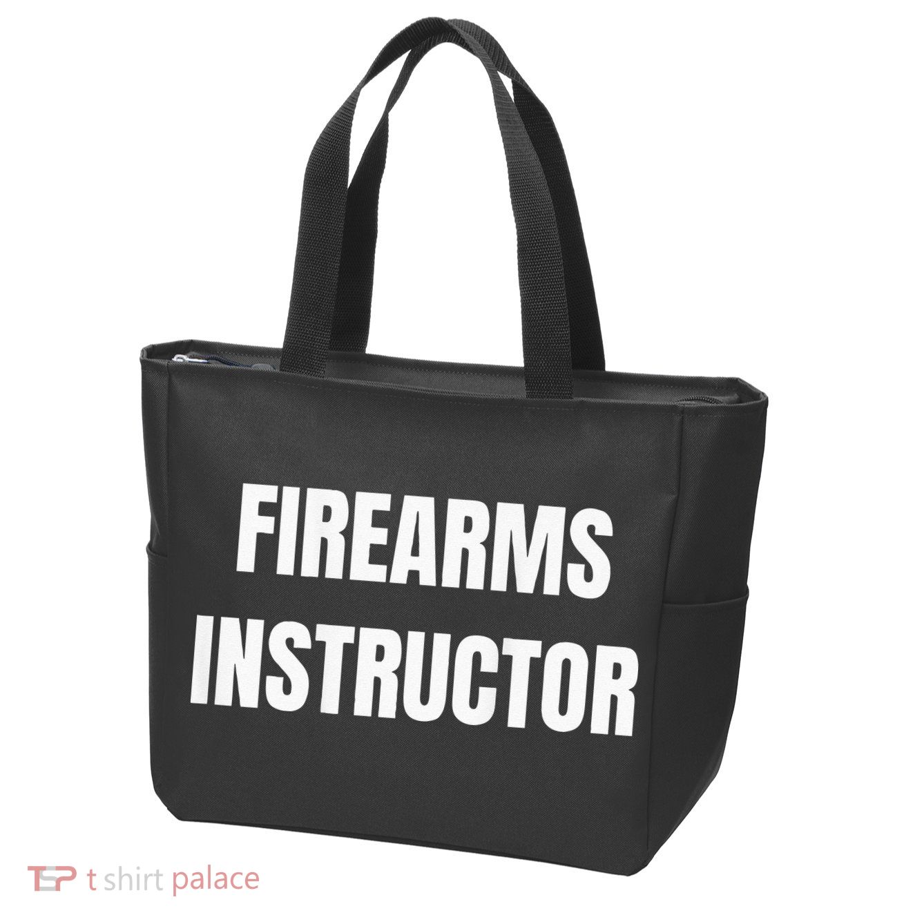 Firearms Instructor Shooting Range Gun Safety Officer Zip Tote Bag