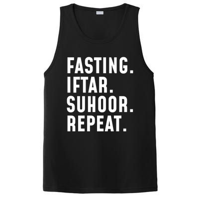 Fastin Iftar Suhoor Repeat Wholesome Ramadan Kareem Islamic Gift PosiCharge Competitor Tank