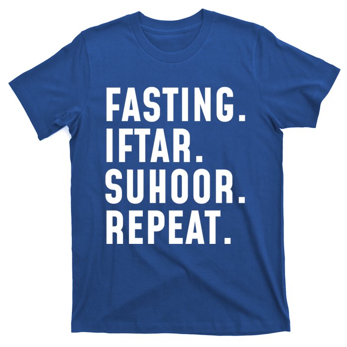 Fastin Iftar Suhoor Repeat Wholesome Ramadan Kareem Islamic Gift T-Shirt