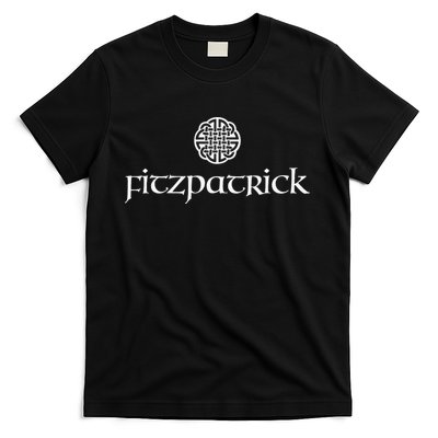 Fitzpatrick Irish Surname Dara Knot Strength Monogram T-Shirt
