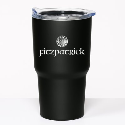 Fitzpatrick Irish Surname Dara Knot Strength Monogram Tumbler