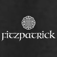 Fitzpatrick Irish Surname Dara Knot Strength Monogram Golf Towel