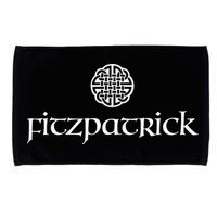 Fitzpatrick Irish Surname Dara Knot Strength Monogram Microfiber Hand Towel