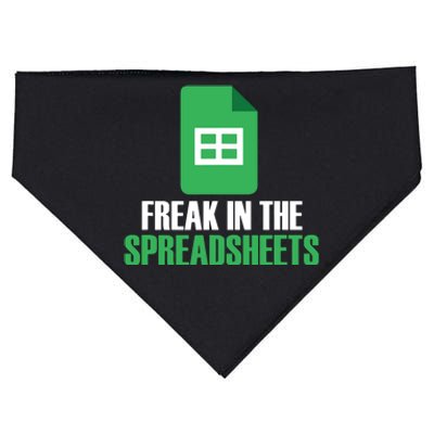 Freak In Spreadsheets Excel Accountant Accounting USA-Made Doggie Bandana