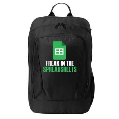 Freak In Spreadsheets Excel Accountant Accounting City Backpack