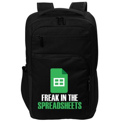 Freak In Spreadsheets Excel Accountant Accounting Impact Tech Backpack