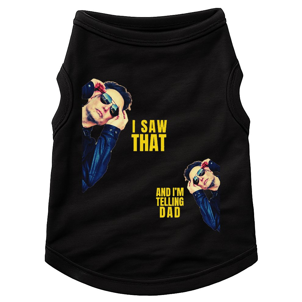 Funny! I Saw That And IM Telling Dad Jesus Meme Trump Elon Doggie Tank
