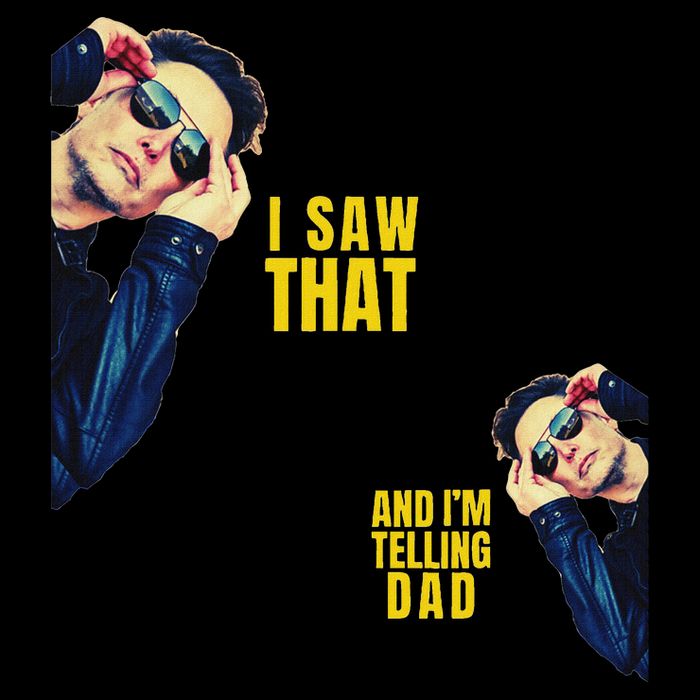 Funny! I Saw That And IM Telling Dad Jesus Meme Trump Elon Wool Snapback Cap