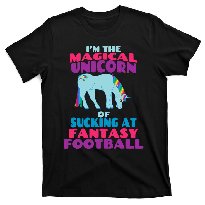 Funny I Suck at Fantasy Football Draft Party for T-Shirt