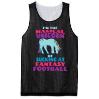 Funny I Suck at Fantasy Football Draft Party for Mesh Reversible Basketball Jersey Tank