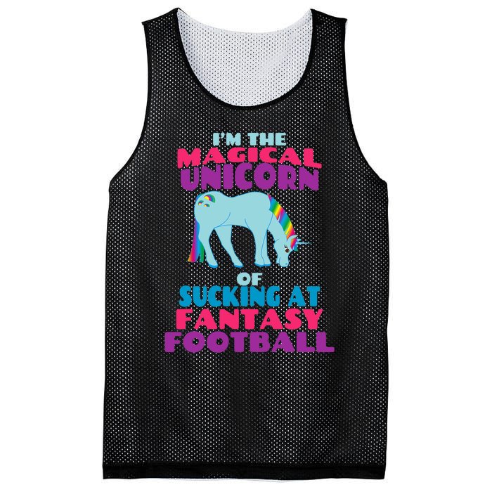 Funny I Suck at Fantasy Football Draft Party for Mesh Reversible Basketball Jersey Tank