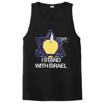 Funny I Stand With Israel Jewish Sweater Israeli Gift PosiCharge Competitor Tank