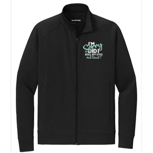 Funny I’m Sorry Did I Roll My Eyes Out Loud Stretch Full-Zip Cadet Jacket