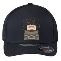 Floral Im So Depressed I Act Like Its My Birthday Flexfit Unipanel Trucker Cap