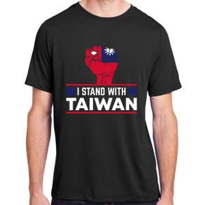 Fist I Stand With Taiwan Cool Gift Adult ChromaSoft Performance T-Shirt