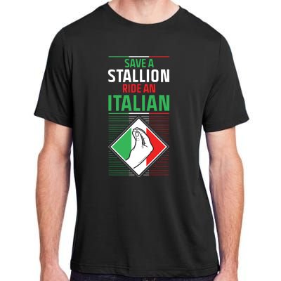 Funny Italian Slang Italy Sayings Humor Joke Quote Adult ChromaSoft Performance T-Shirt